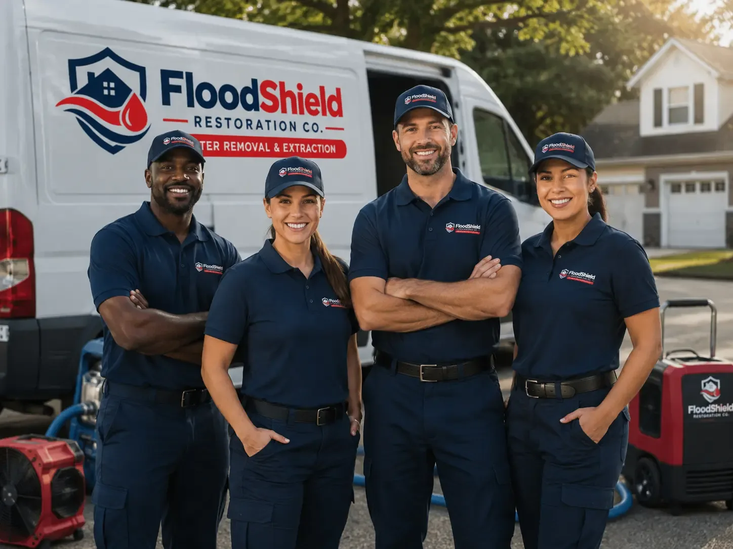 Flood Damage Restoration company in Wickett, TX